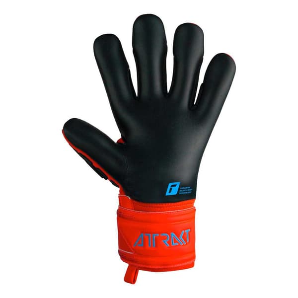 Reusch Junior Målmandshandsker Attrakt Freegel Silver Rød 4