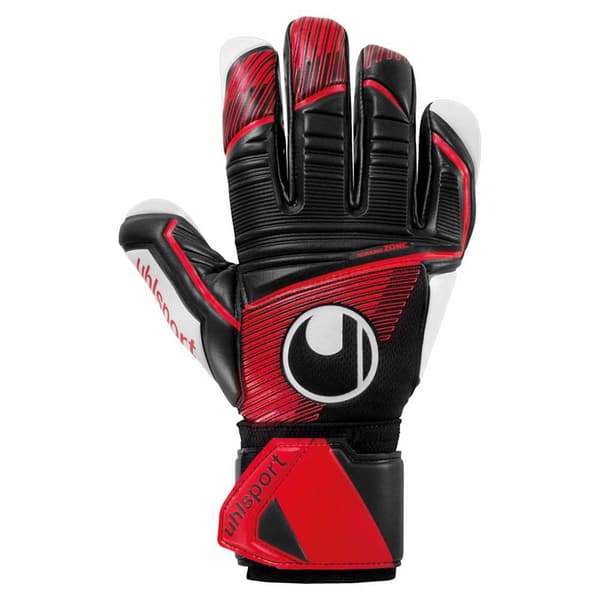 Uhlsport Målmandshandsker Powerline Supersoft Hn Rød,Sort 6 1/2