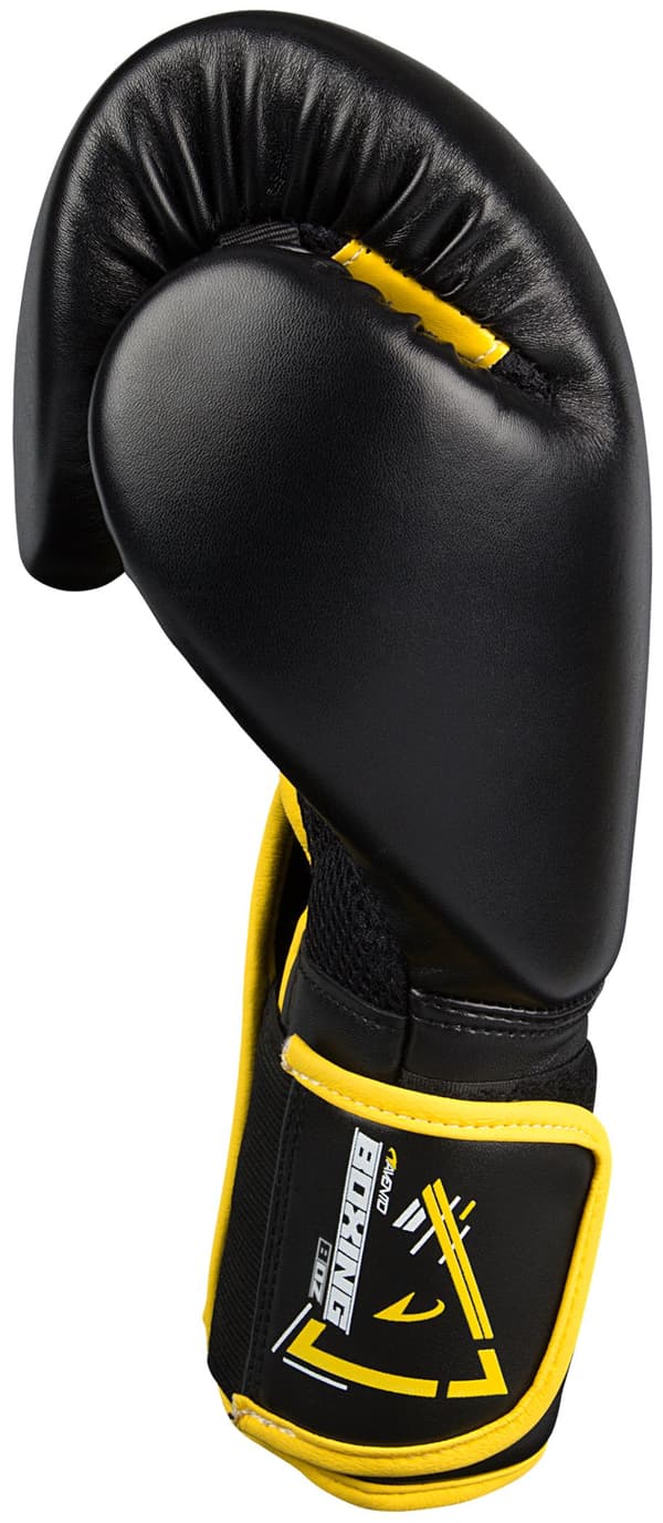 Boxing gloves AVENTO 41BP 14oz black PU leather