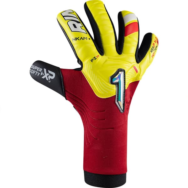 Rinat Junior Målvaktshandskar Nkam Semi Onana Gul,Röd 5