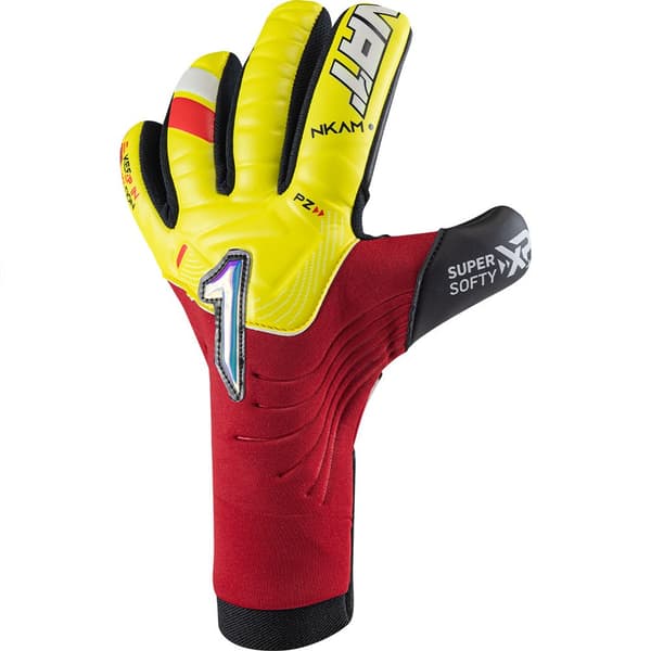 Rinat Junior Målvaktshandskar Nkam Semi Onana Gul,Röd 5