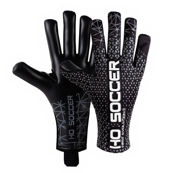 Ho Soccer Junior Målmandshandsker Pro Evolution Negative Sort 4 1/2