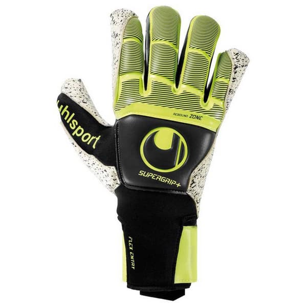 Uhlsport Målmandshandsker Supergrip+ Flex Frame Carbon Gul 8