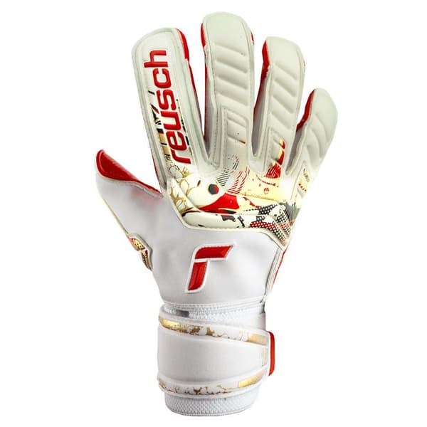 Reusch Maalivahdin Käsineet Attrakt Gold X Glueprint Beige,Valkoinen 8