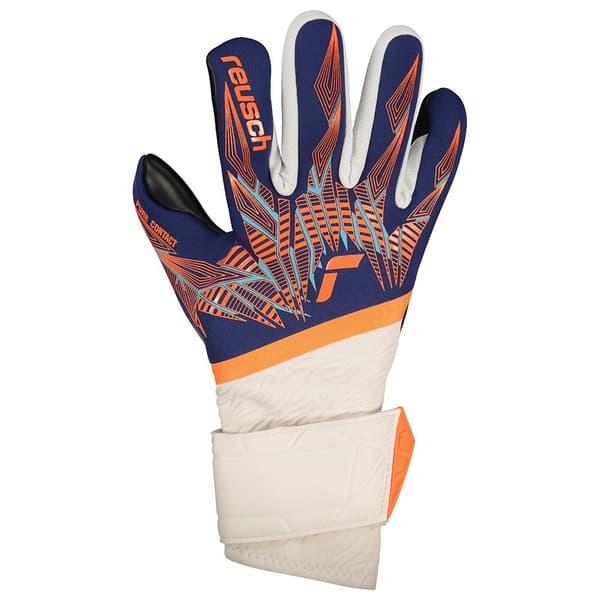 Reusch Målmandshandsker Pure Contact Gold Blå 8 1/2