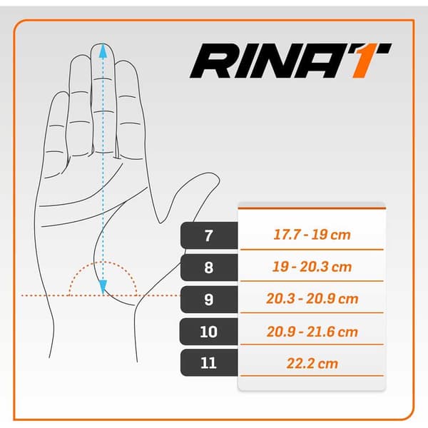Rinat Kronos 10:22 Turf Hgp+ Målmandshandsker  8