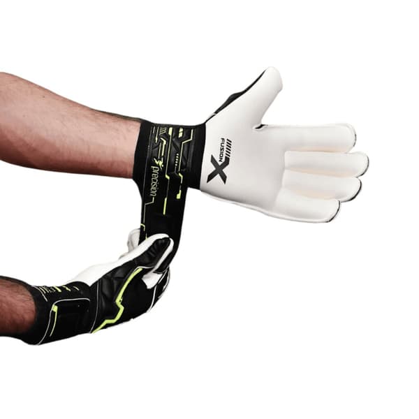 Precision Unisex Adult Fusion X Pro Giga Roll Finger Goalkeeper Gloves