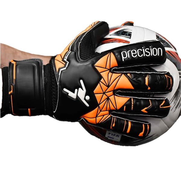 Precision Unisex Adult Fusion X Roll Finger Protect Goalkeeper Gloves