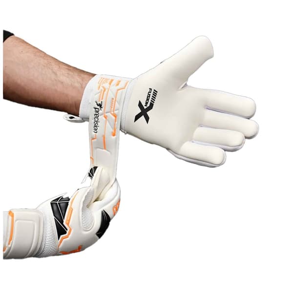 Precision Childrens/Kids Fusion X Negative Replica Goalkeeper Gloves