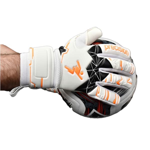 Precision Childrens/Kids Fusion X Negative Replica Goalkeeper Gloves