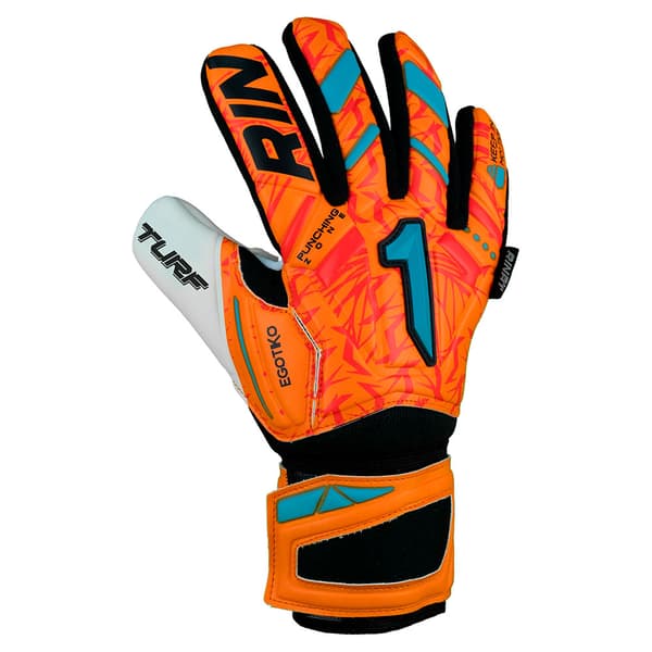 Rinat Egotiko Vengador Turf Basic Målmandshandsker Orange 7