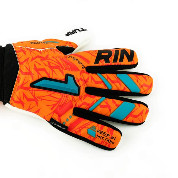 Rinat Egotiko Vengador Turf Basic Målmandshandsker Orange 7