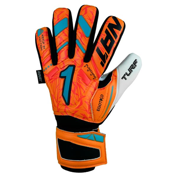 Rinat Egotiko Vengador Turf Basic Målmandshandsker Orange 7