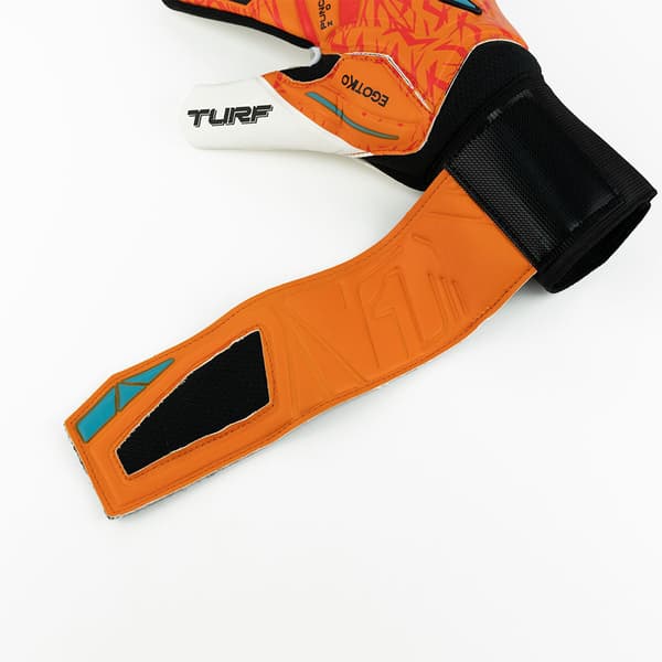 Rinat Egotiko Vengador Turf Basic Junior Målvaktshandskar Orange 6