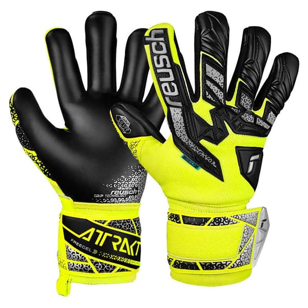 Reusch Attrakt Freegel Silver Junior Målmandshandsker  7