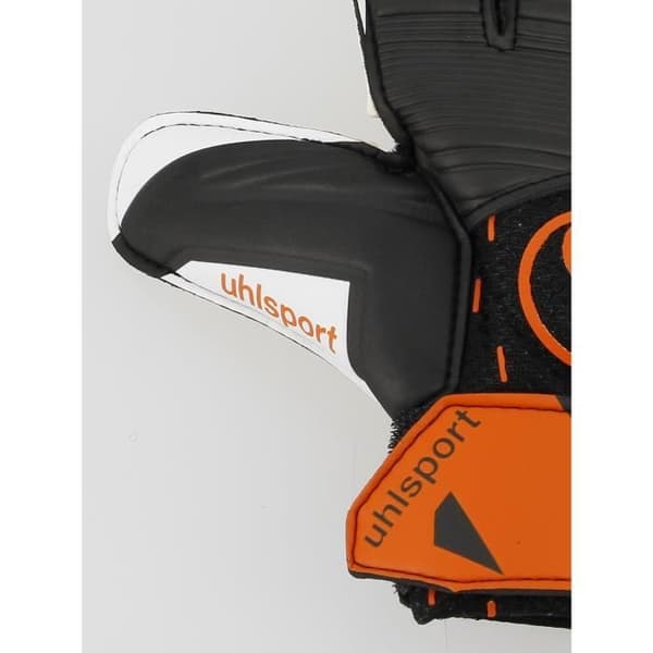 Uhlsport Speed contact starter mjuka fotbollsmålvaktshandskar - Svart - Vuxen - Andas