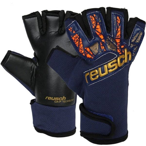 Målvaktshandskar - Reusch - Futsal Grip - Blå premium - Unisex - Andningsbar
