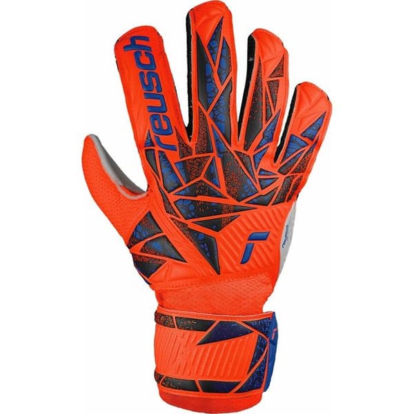 Målvaktshandskar - Reusch - Attrakt Solid - Orange - Barn - Hållbara och flexibla