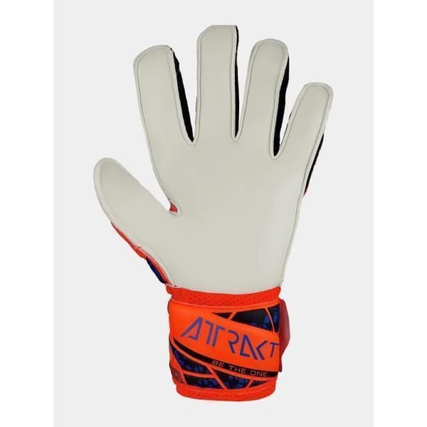 Fotbollsgoalkeeperhandskar - Reusch - Attrakt solid junior - Orange - Andningsbar - Unisex