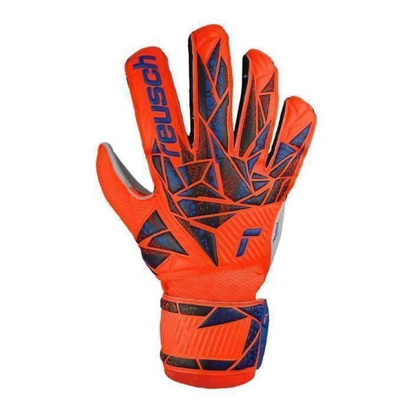 Fotbollsgoalkeeperhandskar - Reusch - Attrakt solid junior - Orange - Andningsbar - Unisex