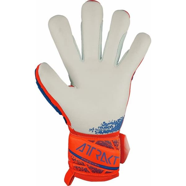 Målvaktshandskar - Reusch - Attrakt Freegel Silver - Orange - Freegel™-teknologi - Ventilerande