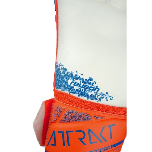 Målvaktshandskar - Reusch - Attrakt Freegel Silver - Orange - Freegel™-teknologi - Ventilerande