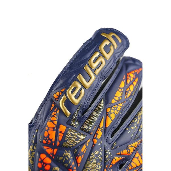 Målvaktshandskar - Reusch - Attrak Grip - Premium blå - Unisex - Ventilerande