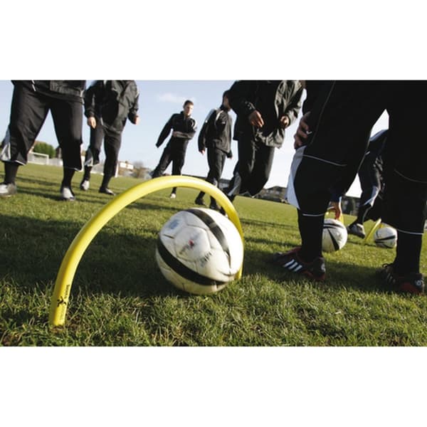 Precision Arc Football Passing Trainer Yellow One Size