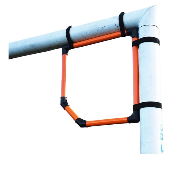 Precision Top Bins fodboldhjørne-mål (pakke med 2) Orange/Black One Size
