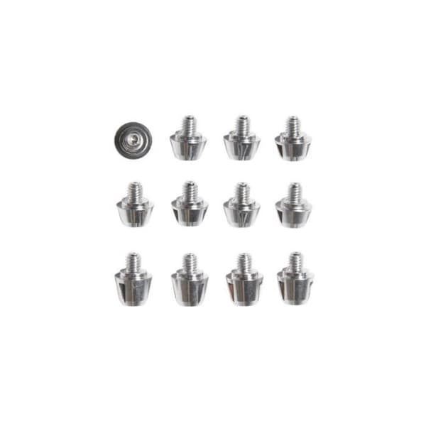 adidas, ersättningsklotsar för mjuk mark, ersättningsklotsar 4 x 11 mm 8 x 8 mm FJ6352