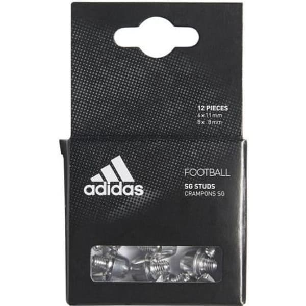 adidas, ersättningsklotsar för mjuk mark, ersättningsklotsar 4 x 11 mm 8 x 8 mm FJ6352