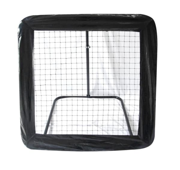 Ungdomsfodbold Rebounder - 124x124cm Træningsnet til Skud, Afleveringer & Boldkontrol