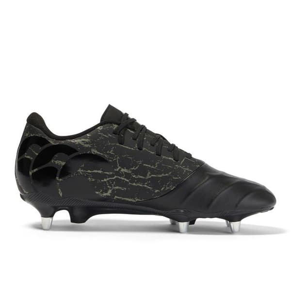 Canterbury - QB000136AP7 - Mixte Phoenix Genesis Team Soft Ground Rugbystövlar, Svart Grå Gravitation, 36 EU