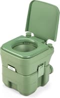 Miniatyrbillede 2 af 8: Transportabel campingtoilet, 42x36x43 cm, grå