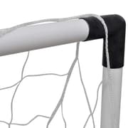 vidaXL Mini Fodbold Mål Indlæg Net Sæt 2 stk til Børn 91,5 x 48 x 61 cm