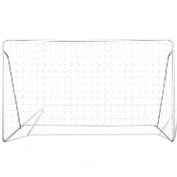 vidaXL Fotbollsmål nät 2 st 240x90x150 cm