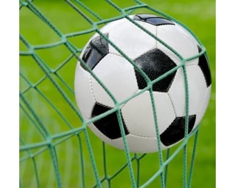 Fotbollsnät 3x2m, 5-manna grön