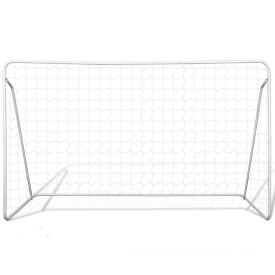 Fotbollsmål Nät 2 St 240X90X150 Cm