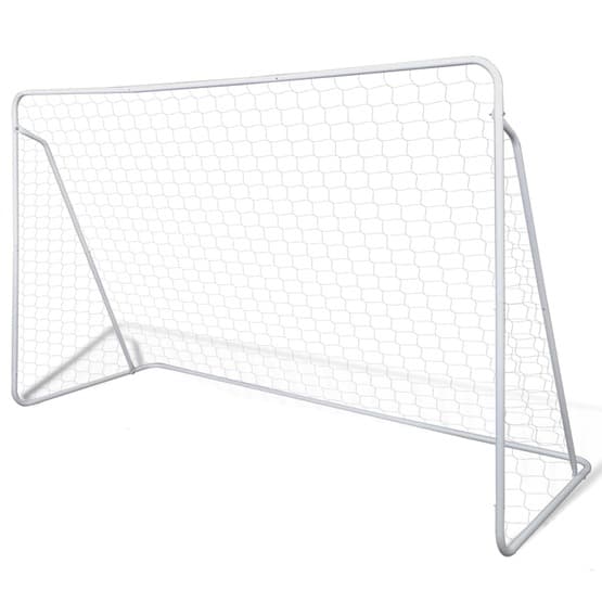 Fotbollsmål Nät 2 St 240X90X150 Cm