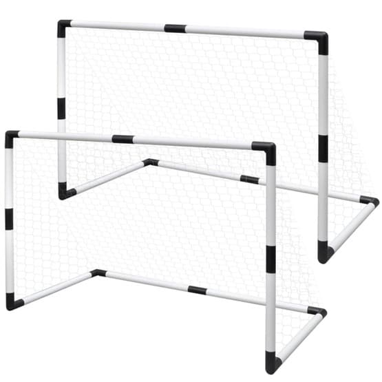 Minifotbollsmål 2-Pack För Barn 91,5X48X61Cm