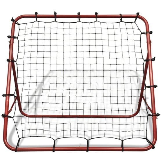 Justerbart Fotbollsmål Kickback Rebounder 100 X 100 Cm
