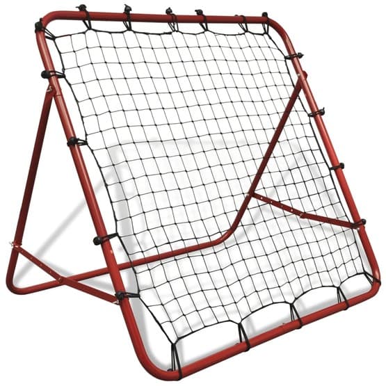 Justerbart Fotbollsmål Kickback Rebounder 100 X 100 Cm