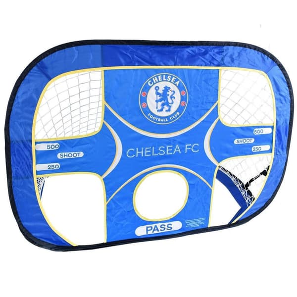 Chelsea FC Target Pop Up Football Goal Blue One Size