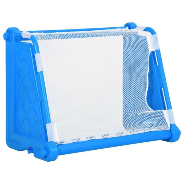vidaXL fodboldmål til børn 100x75x55 cm plastik