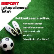 ProSport robust fotbollsmål 366 x 198 x 152 cm