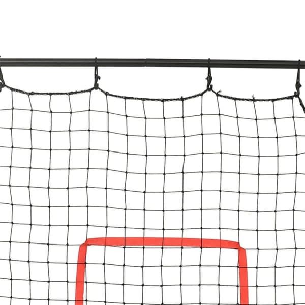 vidaXL softball-rebounder 88x79x137 cm stål