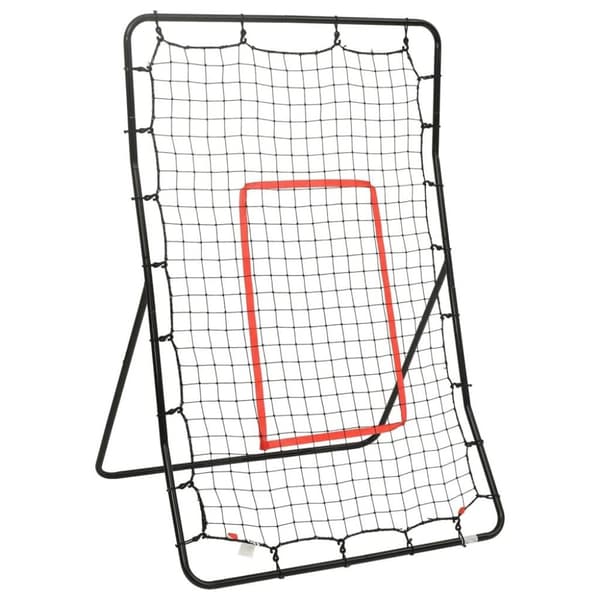 vidaXL softball-rebounder 88x79x137 cm stål