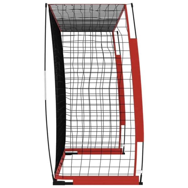 vidaXL fodboldmål 366,5x91x183 cm stål