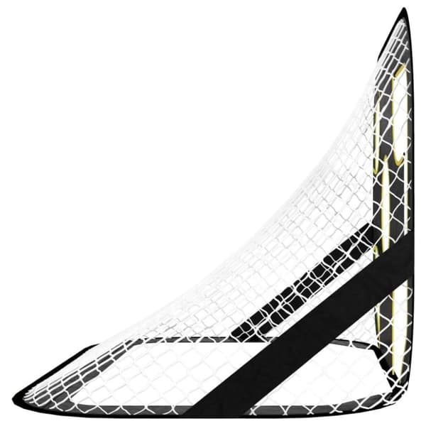 vidaXL Fotbollsmål med skottduk 120x80x80 cm polyester