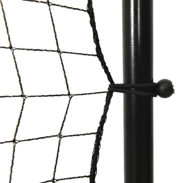 vidaXL fodbold-rebounder 366x90x183 cm HDPE sort